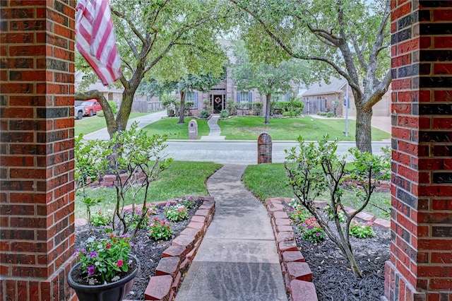 8507 Marchelle Ln, Spring, TX 77379 - view of green lawn