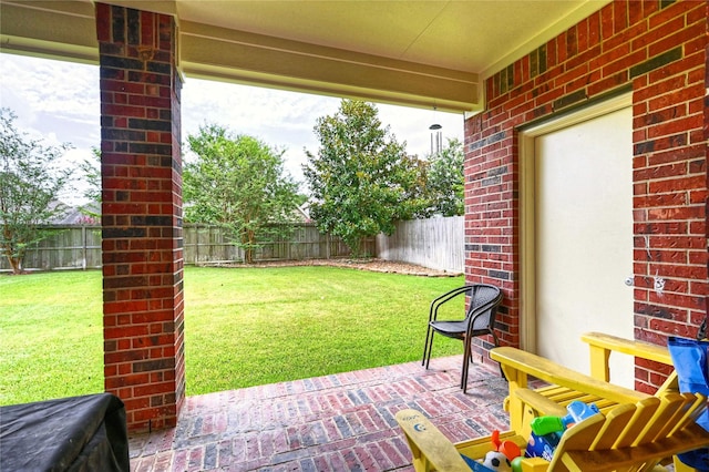 8507 Marchelle Ln, Spring, TX 77379 - view of patio