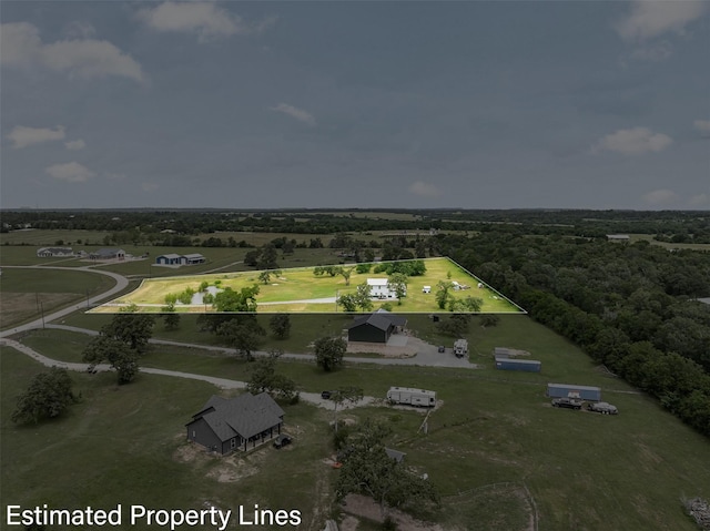 5292 Horseshoe Dr, Anderson, TX 77830 - aerial overview of property's location