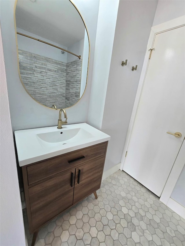 7700 Seawall Blvd Unit 409, Galveston, TX 77551 - bathroom featuring vanity