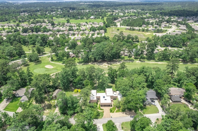 272 Boca Raton Dr, Conroe, TX 77304 - aerial view of property and surrounding area with nearby suburban area and a local golf course