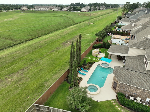 19931 Standing Cypress Dr, Spring, TX 77379 - aerial view of residential area with a pool