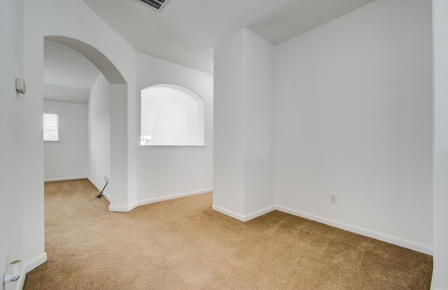 6018 Lamb Crk, Missouri City, TX 77459 - spare room featuring light colored carpet and baseboards