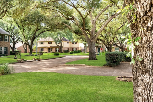 707 Center Hill Dr, Houston, TX 77079 - view of community with a yard