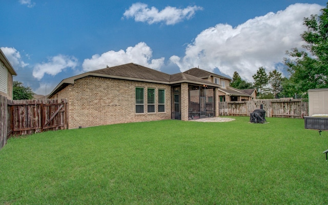 3111 Jane Way, Richmond, TX 77406 - back of property featuring brick siding