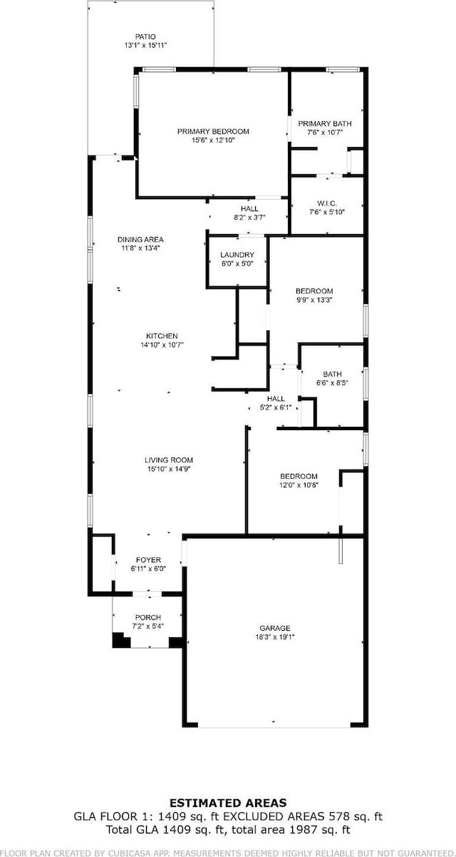 10106 Granite Grove Ln, Richmond, TX 77406 - home floor plan