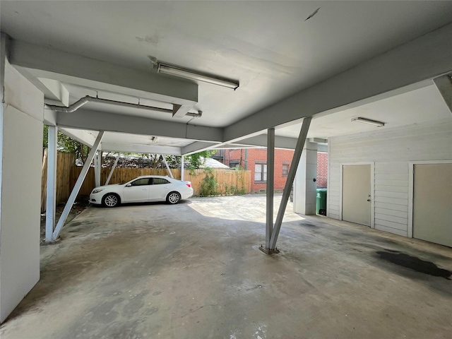 508 W Clay St, Houston, TX 77019 - view of garage