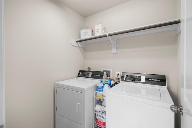 31870 Forest Park Trl, Conroe, TX 77385 - washroom featuring washing machine and clothes dryer