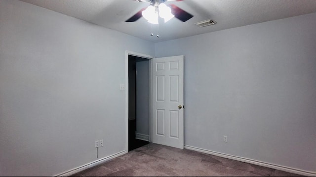 53 S Calla Lily Ct, Lake Jackson, TX 77566 - spare room with carpet flooring, ceiling fan, and baseboards