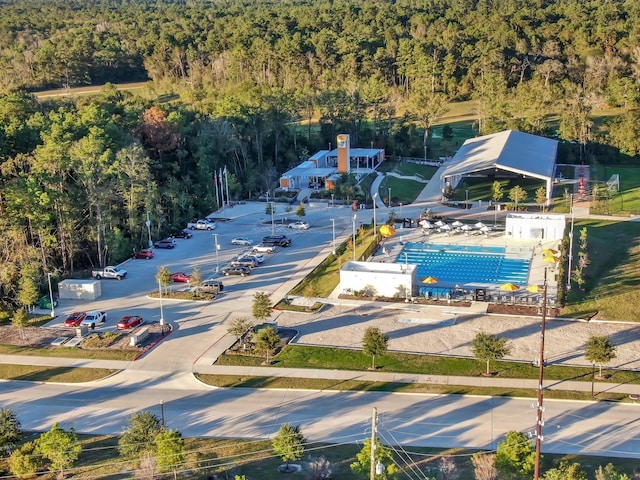 31297 New Forest Park Ln, Spring, TX 77386 - bird's eye view of a forest