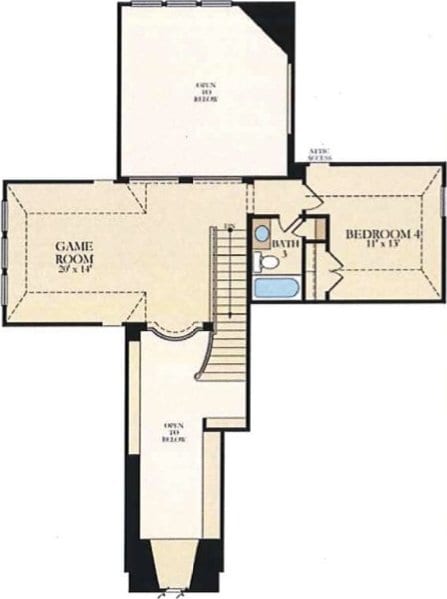 31297 New Forest Park Ln, Spring, TX 77386 - view of property floor plan