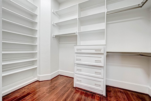 825 W 16th St Unit A, Houston, TX 77008 - spacious closet featuring dark wood-type flooring