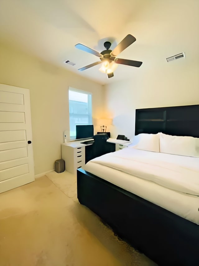 7927 Tindarey Maple Trce, Richmond, TX 77407 - bedroom with ceiling fan and carpet