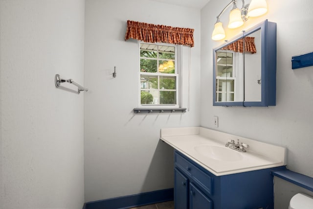 13106 Lookout Mountain Ct, Houston, TX 77069 - bathroom featuring vanity and toilet