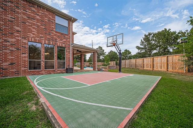 5003 Crystal Wind Ln, Katy, TX 77494 - view of basketball court featuring basketball court