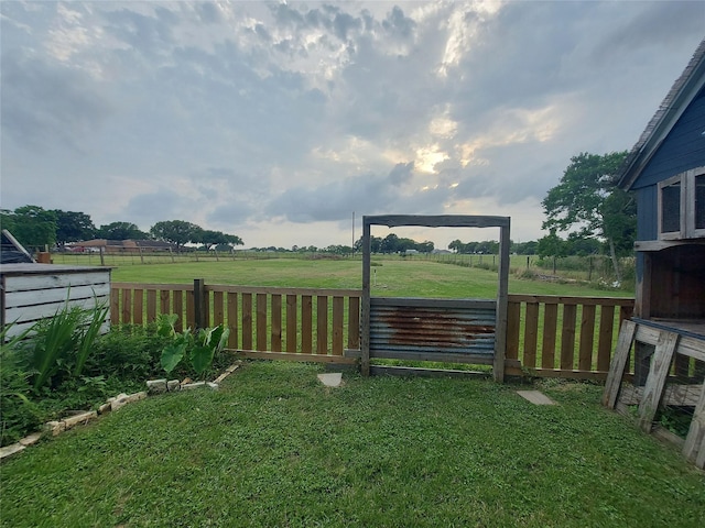 21403 Briar Meadow Rd N, Hempstead, TX 77445 - view of yard with a view of countryside