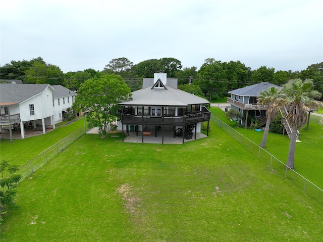 110 Bayou Dr, Baytown, TX 77520 - bird's eye view of a tree filled landscape