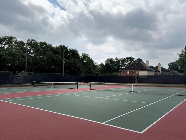 2807 Enchanted Landing Ct, Katy, TX 77494 - view of tennis court with community basketball court