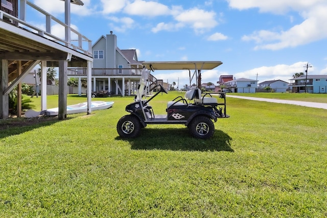 16519 Captain Kidd Rd, Jamaica Beach, TX 77554 - view of green lawn