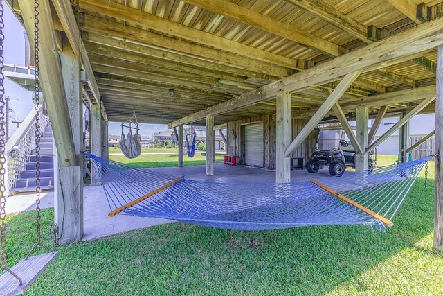 16519 Captain Kidd Rd, Jamaica Beach, TX 77554 - view of patio / terrace