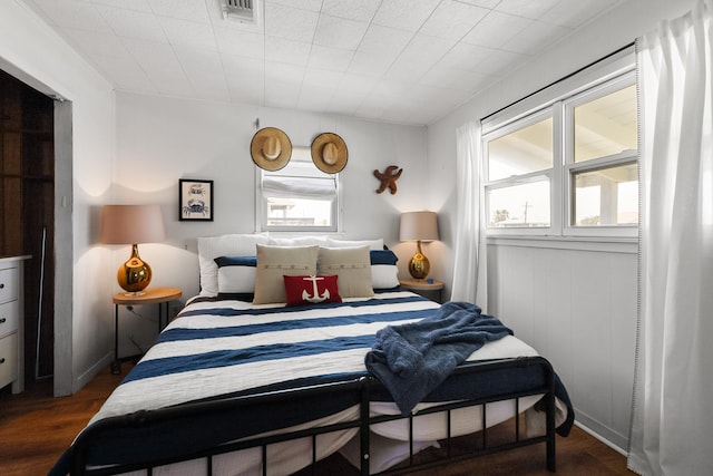16519 Captain Kidd Rd, Jamaica Beach, TX 77554 - bedroom featuring wood finished floors