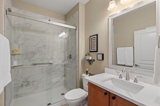 231 Ranch House Ln, Richmond, TX 77469 - bathroom with vanity and a marble finish shower