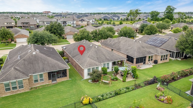 231 Ranch House Ln, Richmond, TX 77469 - aerial perspective of suburban area