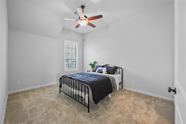 17346 Camillia Trl, Conroe, TX 77302 - carpeted bedroom featuring baseboards and a ceiling fan