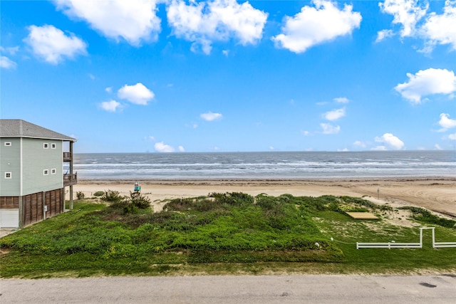 1317 Emerald Dr, Crystal Beach, TX 77650 - water view featuring local beach