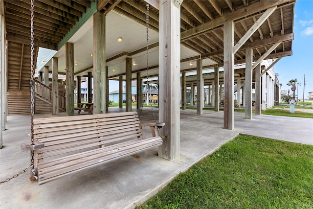 1317 Emerald Dr, Crystal Beach, TX 77650 - view of patio