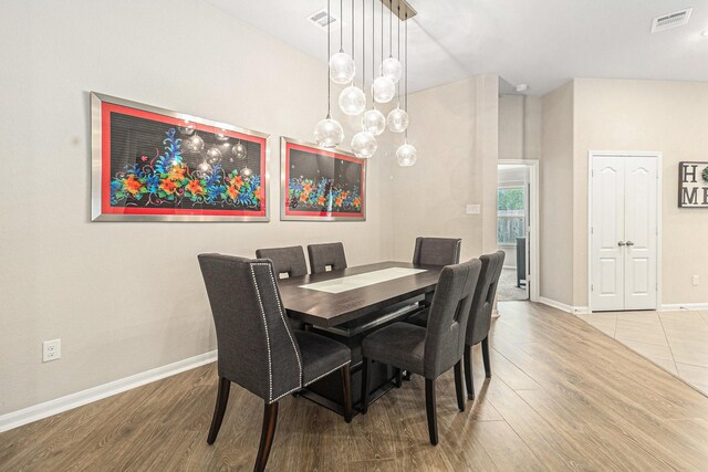 23722 Willow Haven Dr, Spring, TX 77389 - dining area with wood finished floors and baseboards