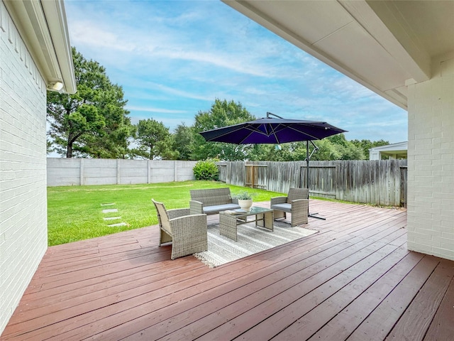 15319 Ochre Leaf Trl, Cypress, TX 77433 - view of wooden terrace