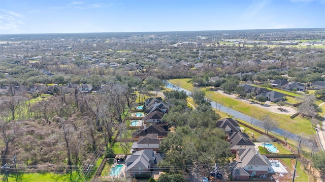 3106 Five Oaks Dr, Missouri City, TX 77459 - view of property location featuring a large body of water and nearby suburban area