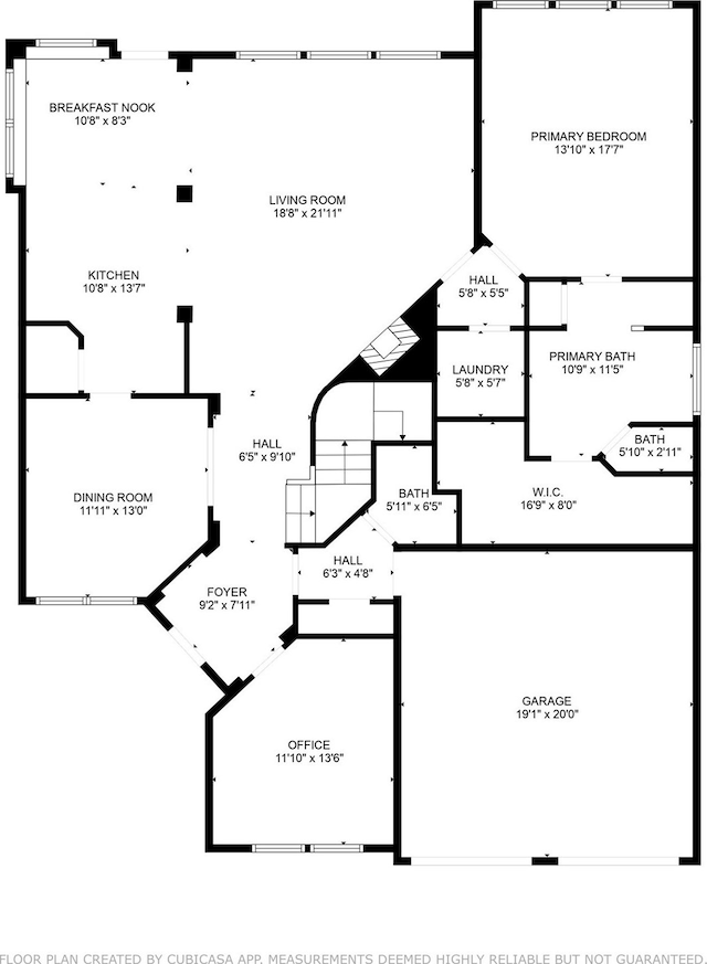 3106 Five Oaks Dr, Missouri City, TX 77459 - view of home floor plan