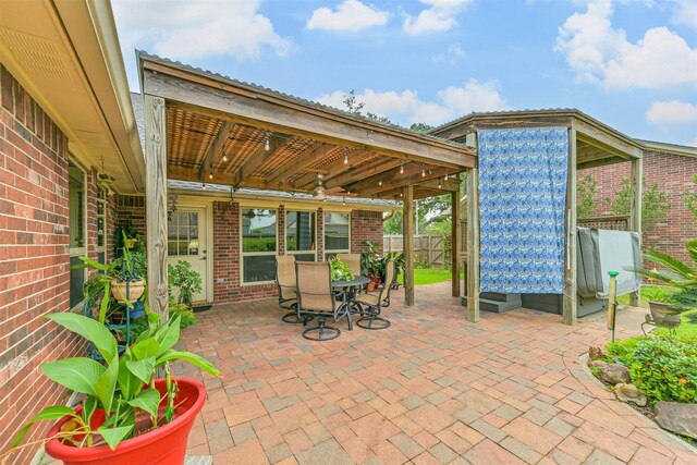 610 Bayou Bend Dr, Deer Park, TX 77536 - view of patio / terrace