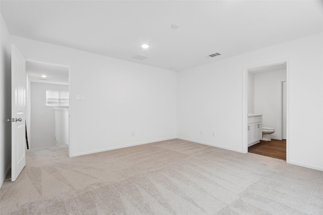 21487 Austell Pond Dr, Porter, TX 77365 - carpeted spare room with baseboards and recessed lighting