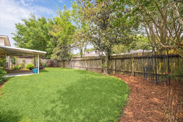 2719 Williams Grant St, Sugar Land, TX 77479 - view of yard with a patio