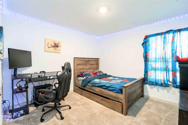 8219 Molasses Way, Rosharon, TX 77583 - carpeted bedroom with baseboards