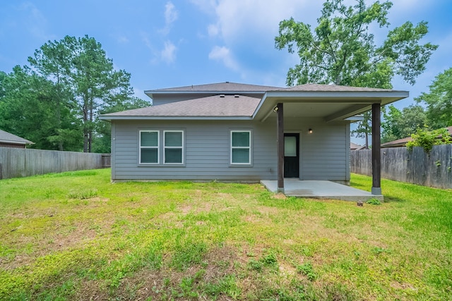 16659 Bluefin St, Crosby, TX 77532 - back of property featuring a patio and roof with shingles