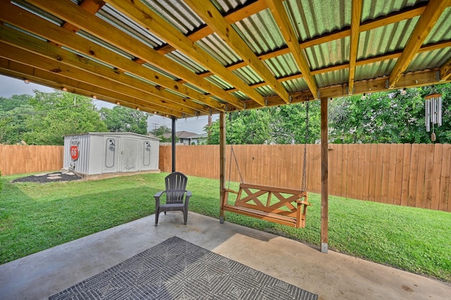 507 Sandra Dr, Brenham, TX 77833 - view of patio / terrace
