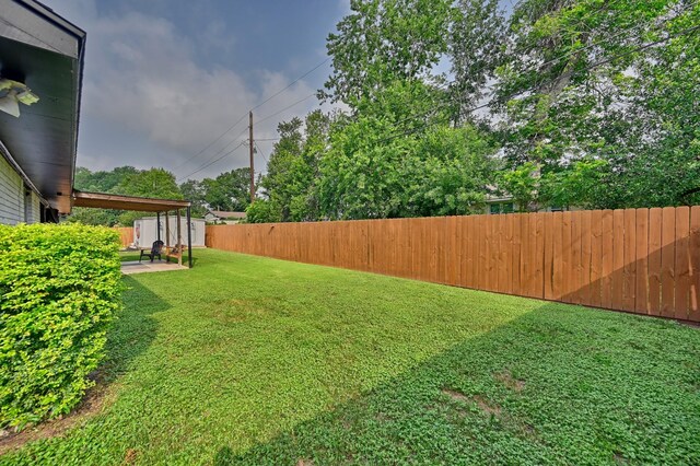 507 Sandra Dr, Brenham, TX 77833 - view of yard with an outbuilding