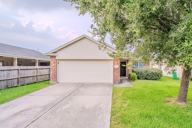 2511 Muscory Dr, Humble, TX 77396 - ranch-style house featuring brick siding, driveway, and a garage
