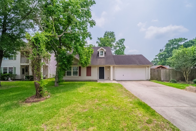 447 Vane Way, Crosby, TX 77532 - view of front of home with an attached garage and driveway