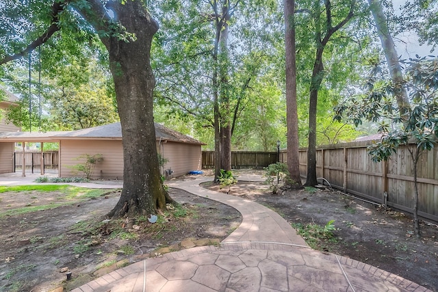 5206 Graystone Ln, Houston, TX 77069 - view of fenced backyard