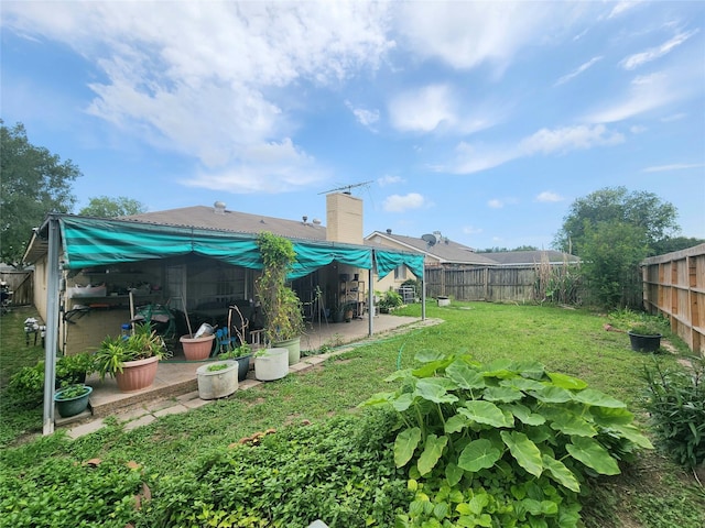 6822 Zapata Dr, Houston, TX 77083 - view of yard with a patio