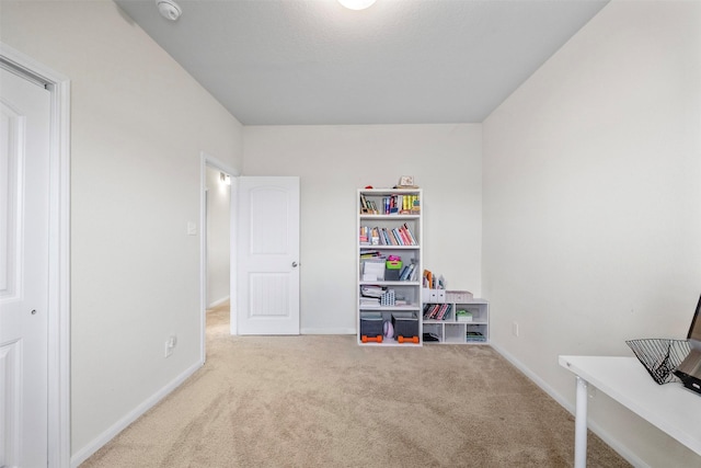6846 Termino Ln, Rosharon, TX 77583 - recreation room with carpet floors and baseboards