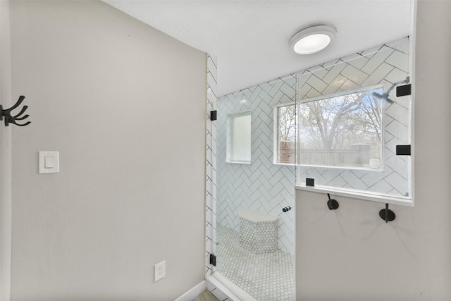 704 Balmoral Ct, Friendswood, TX 77546 - bathroom featuring a stall shower