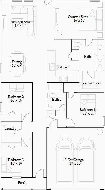 277 Douglas Hills Dr, Magnolia, TX 77354 - floor plan / room layout