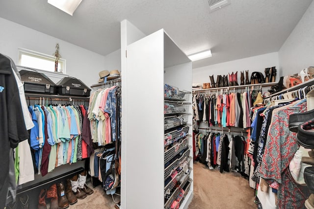 22714 Wilbur Ln, Tomball, TX 77375 - walk in closet with carpet flooring