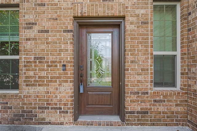 20619 Cactus Lake Ln, Richmond, TX 77407 - property entrance featuring brick siding